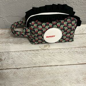 Handmade diaper clutch